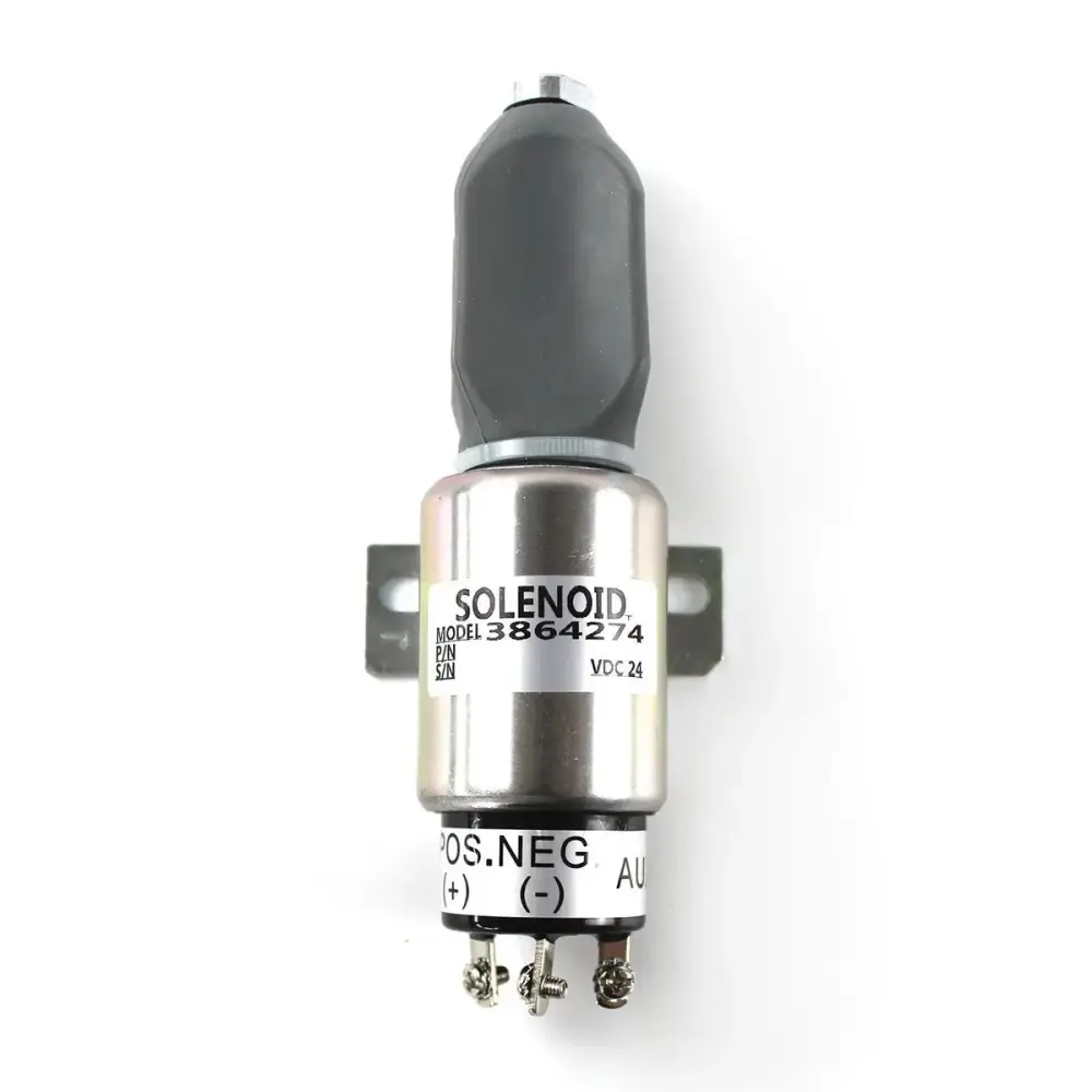 3864274 SA-3933-24 SA-3766T-24 Fuel Flameout Solenoid Valve for Cummins 6CT 8.3 — фото 1