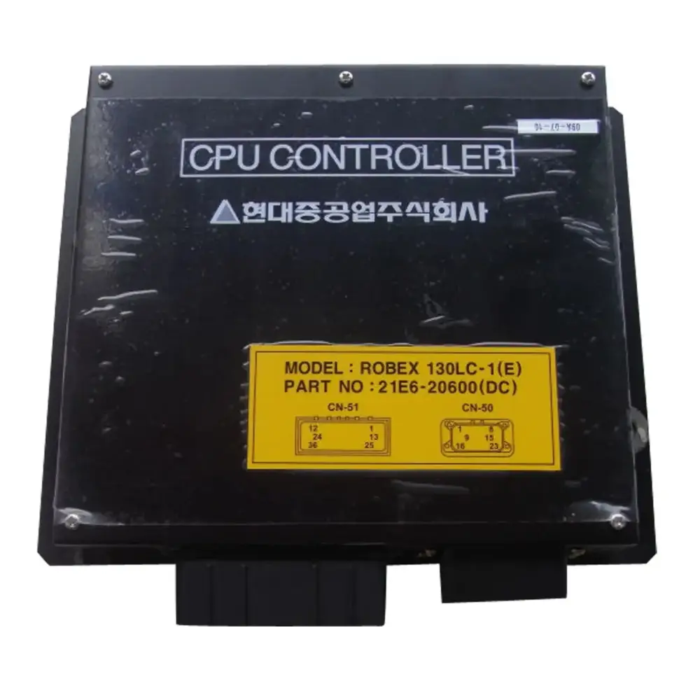 Robex 130LC-1(E) R130-5 Hyundai Excavator CPU ECU Controller 21E6-20600 — фото 1