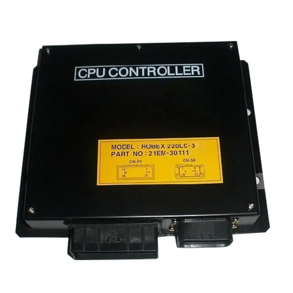 Контроллер 21EM-30111 Hyundai Excavator Robex R220LC-3 CPU Controller — фото 1
