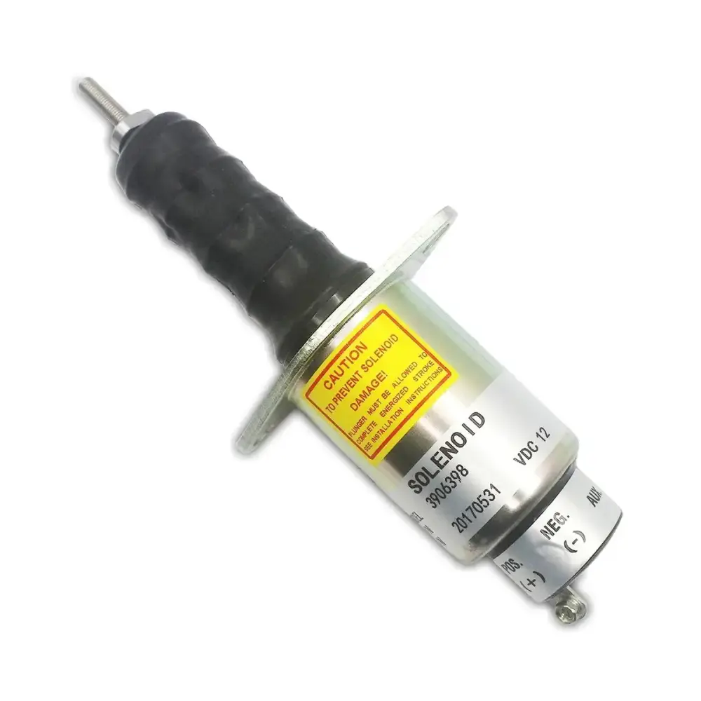 3906398 SA-3151-12 Fuel Shutdown Solenoid Valve for Cummins Engine — фото 1