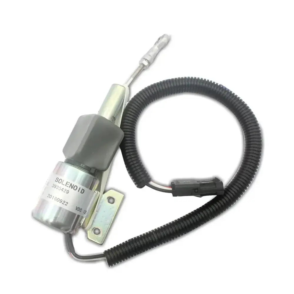 3935429 SA-4755-12 Fuel Shutdown Solenoid for Cummins 6BT 5.9L Engine — фото 1