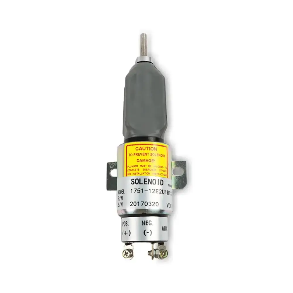 1751-12E2U1B1S1A SA-4984-12 Fuel Shut Off Solenoid Valve for Cummins Woodward Genie — фото 1