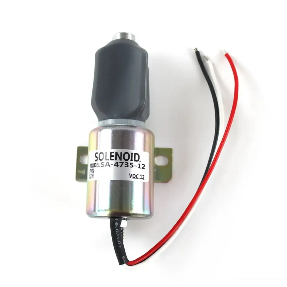 1756ES-12E3ULB1S5 SA-4735-12 12V Stop Solenoid Valve for Cummins Engine — фото 1