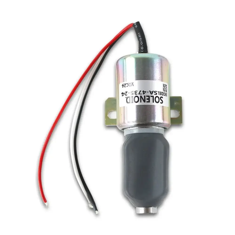 1756ES-24E3ULB1S5 110339541 24V Stop Solenoid Valve for Hyundai R200-5E R200-5 — фото 1