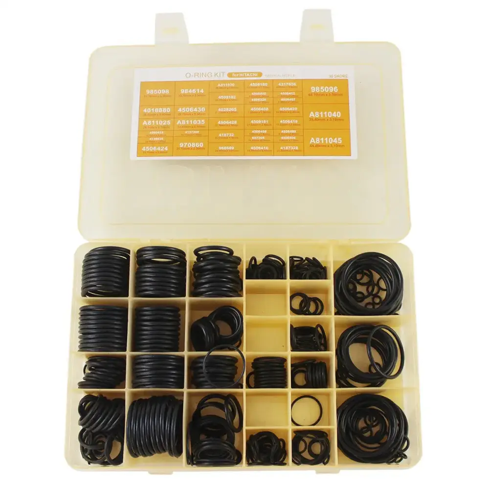 330PCS O-Ring Box Seal Kit for Hitachi Excavator EX100 EX200 EX300 — фото 1