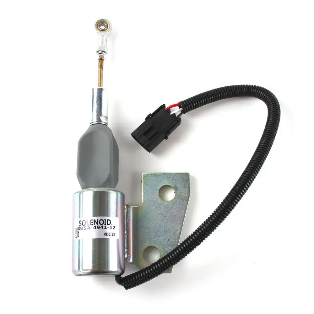 3964627 3991167 SA-4941-12 12V Stop Solenoid Valve Cut Down Solenoid for Cummins 4BT 6BT C8.3 — фото 1