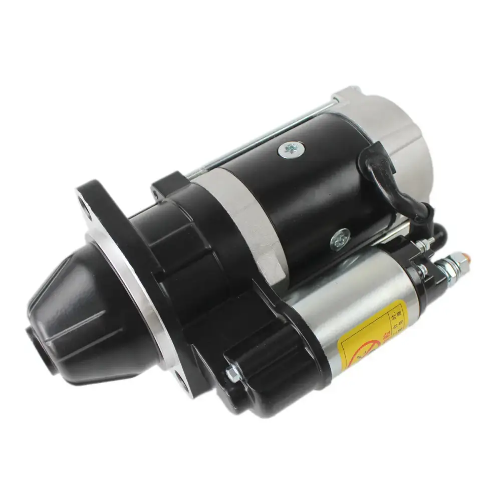 4BD1 Starter Motor 8-9702-9863-7 for Hitachi Excavator EX120-2/3 EX100-2/3 — фото 1