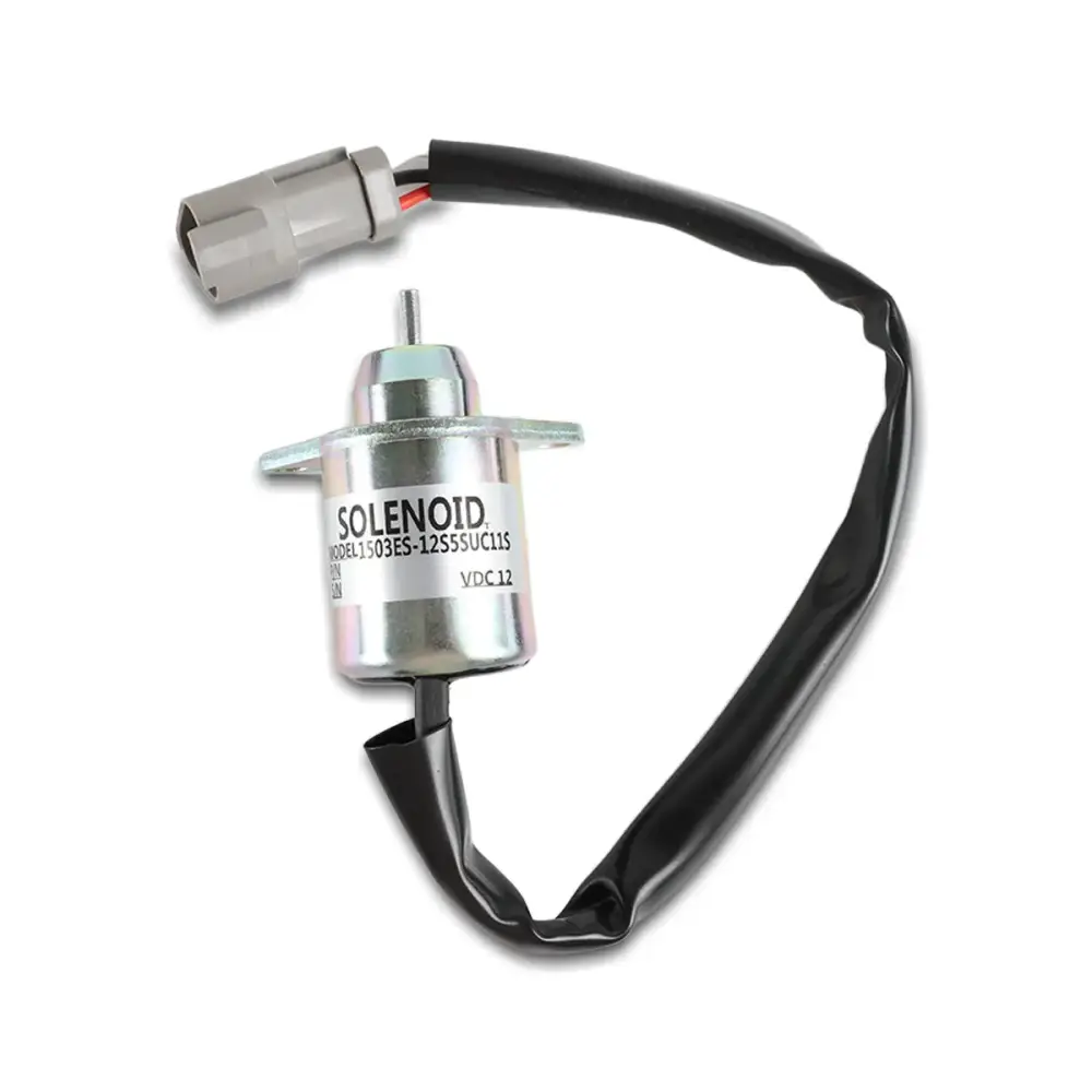 41-6383 1503ES-12S5SUC11S 12V Stop Solenoid for Yanmar Engine — фото 1