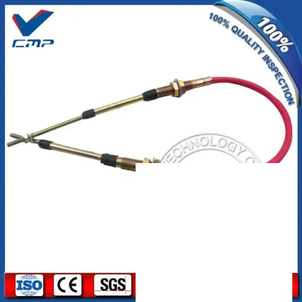 4373846 Control Cable Throttle Cable for Hitachi Excavator EX300-5 EX300LC-5 EX330LC-5 — фото 1