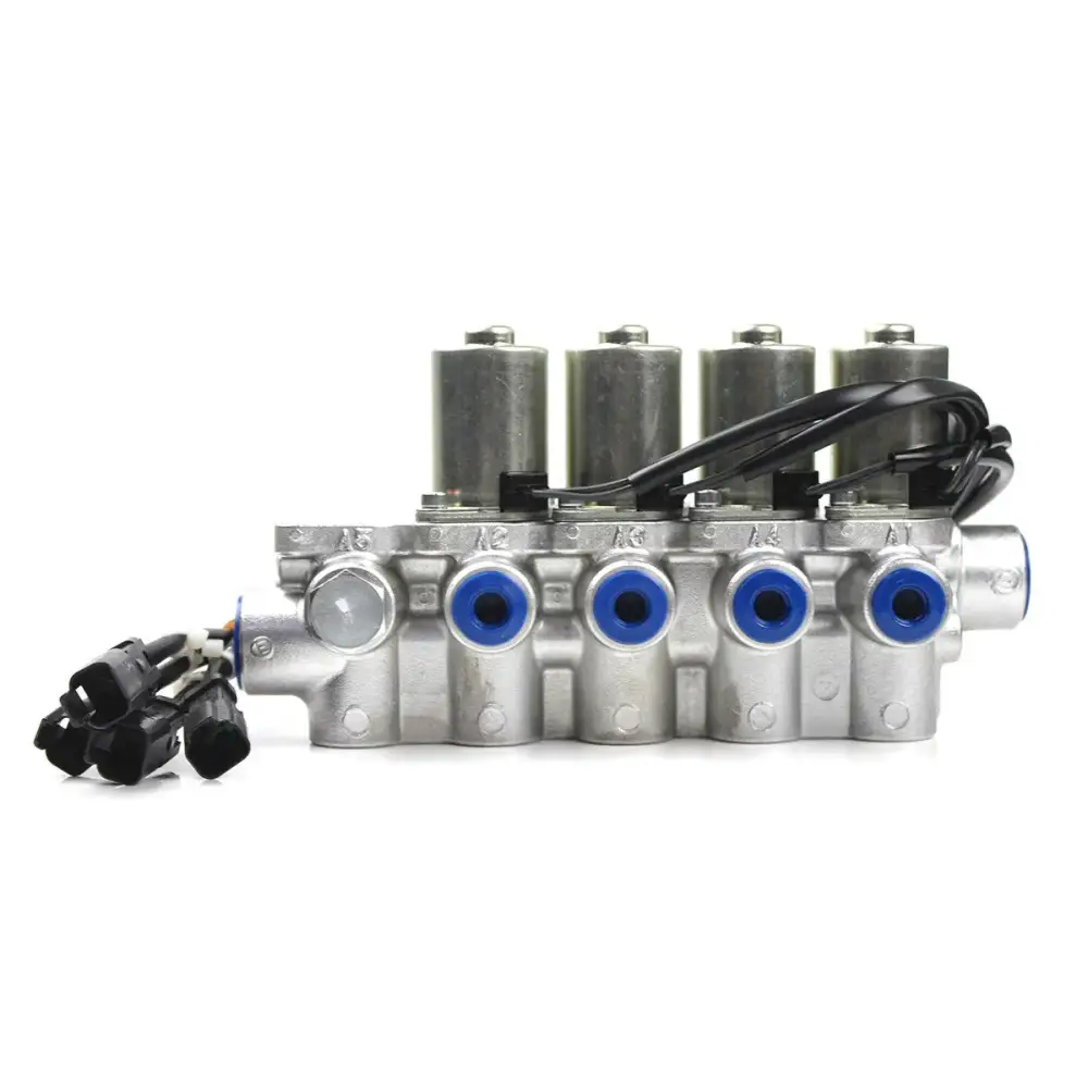 203-60-71210 Solenoid Valve Assembly for Komatsu Excavator PC130-7 PC200-8 — фото 1