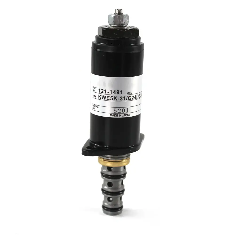121-1491 KWE5K-31/G24DB30 Solenoid Valve for CAT E320B E320C — фото 1