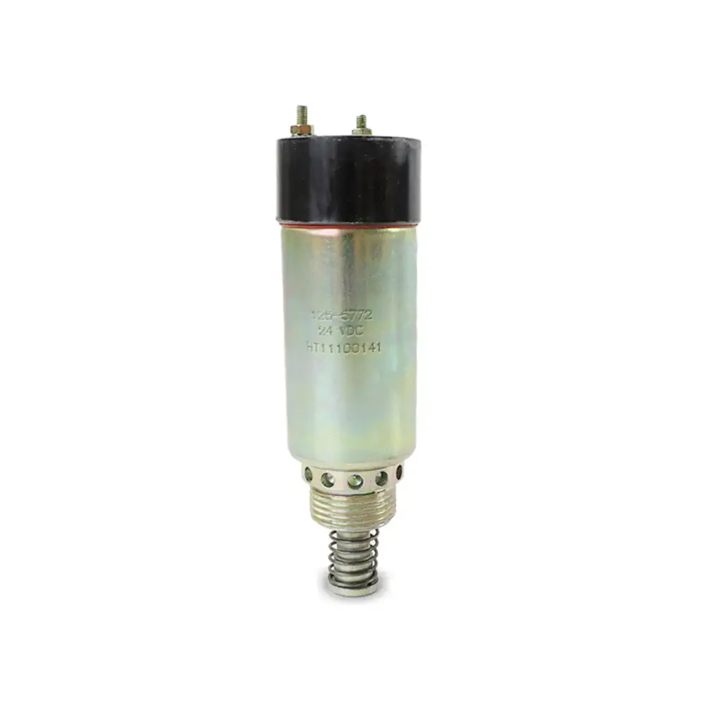 125-5772 1255772 Shut Off Solenoid Valve for Caterpillar 3114 3116 — фото 1