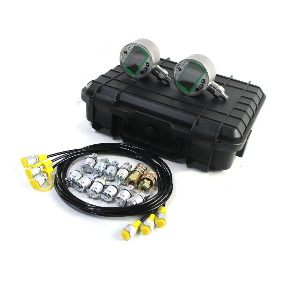 Digital Hydraulic Pressure Test Kit 2 Gauges 80MPA*2 — фото 1