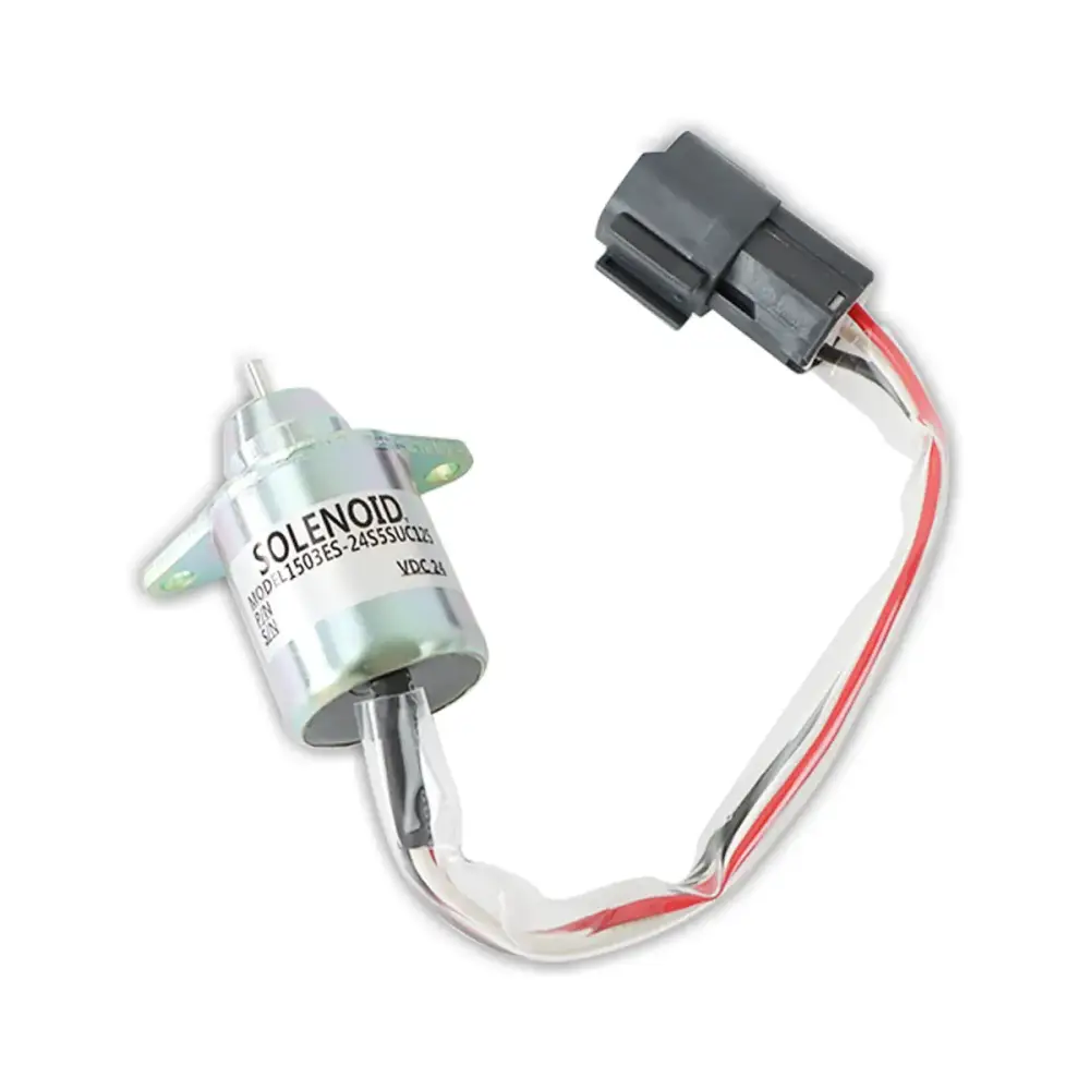 1503ES-24S5SUC12S Fuel Shut Off Solenoid Valve for Yanmar Engine — фото 1