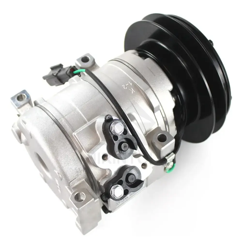 10S15C A/C AC Compressor 20Y-979-6121 447220-4053 for Komatsu PC200-7 PC200-8 PC220-8 PC270-8 PC300-8 Excavator — фото 1