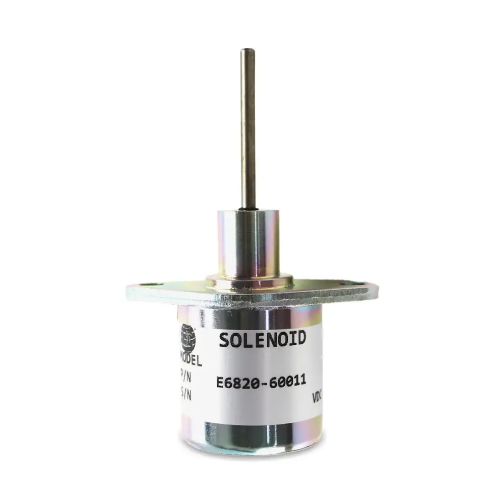 E6850-60012 Electrical Stop Solenoid Valve for Kioti Tractor CK25 CK27 CK30 DK35 — фото 1
