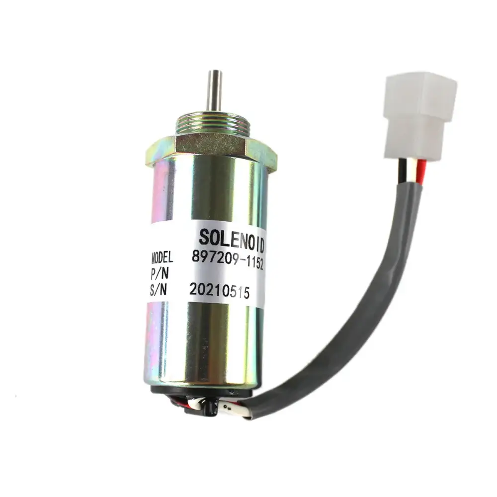 897209-1152 MV2-40 24V Shutoff Solenoid Vlave for Hitachi MV2-40 EX4U EX40U — фото 1