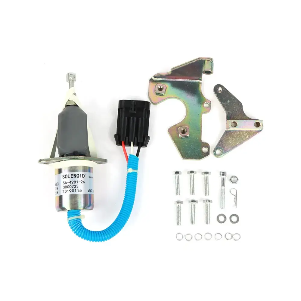 SA-4981-24 24V Fuel Shut Off Solenoid for Cummins Diesel Engine — фото 1