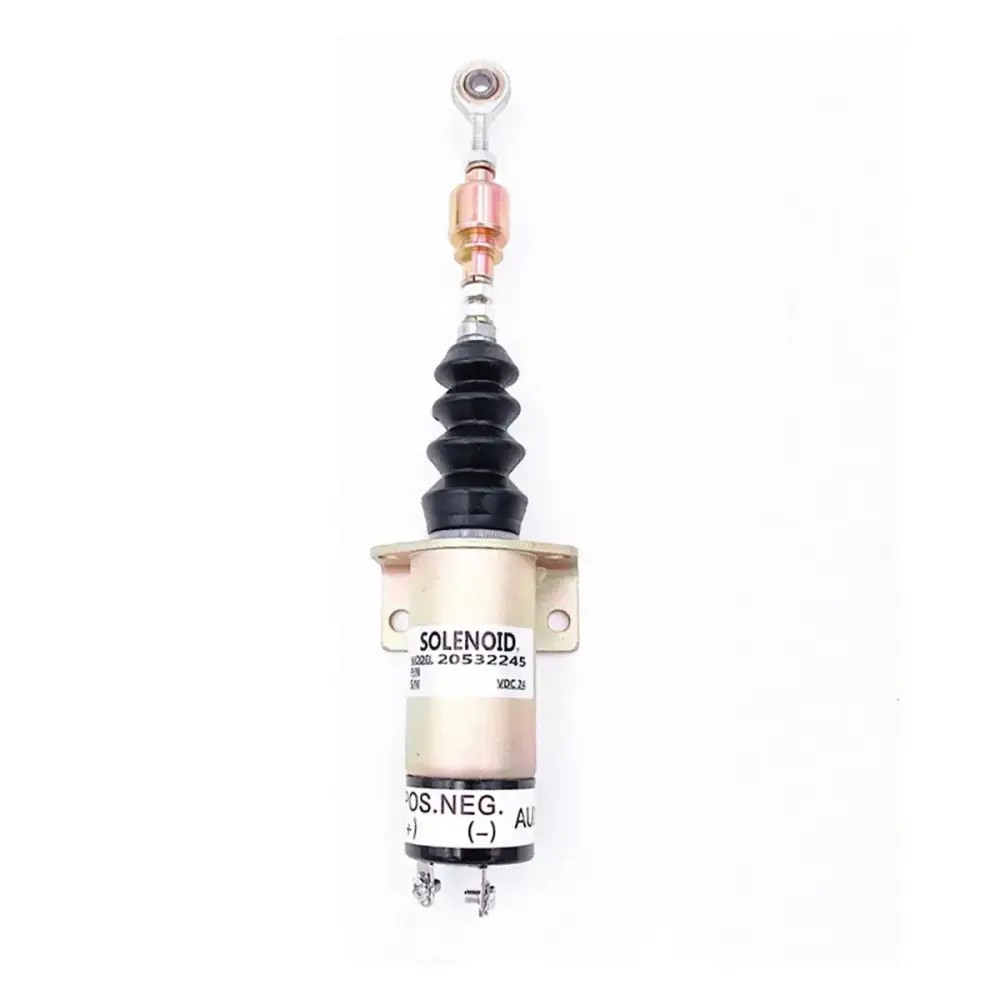 20532245 04229741 24V Fuel Shutoff Solenoid for Volvo D5A TA — фото 1