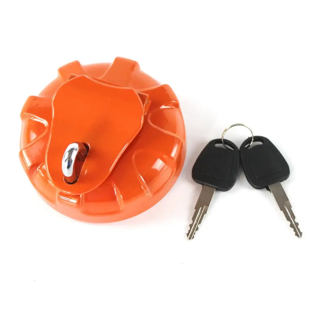 110911-00126 New Fuel Tank Cap with 2 Keys for Daewoo Doosan DH300 Excavator Parts — фото 1