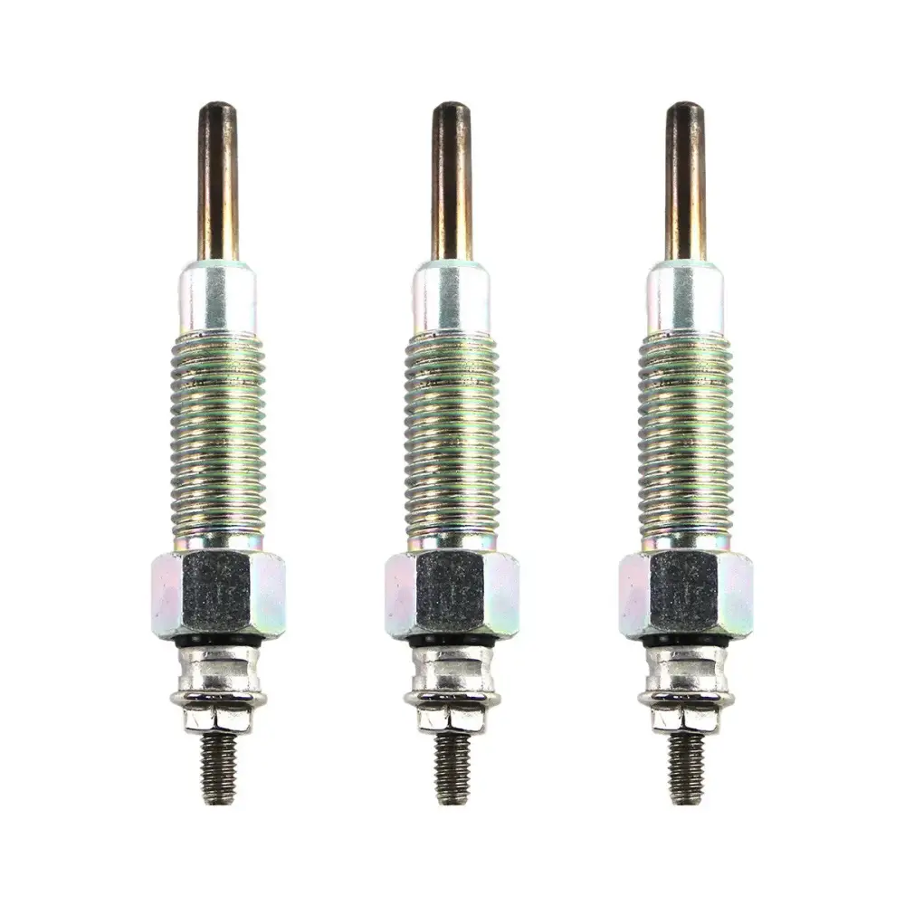 3PCS 3LB1 3LD1 Glow Plugs 8-97106549-4 for Isuzu Engine Hitachi JCB Excavator Generator — фото 1