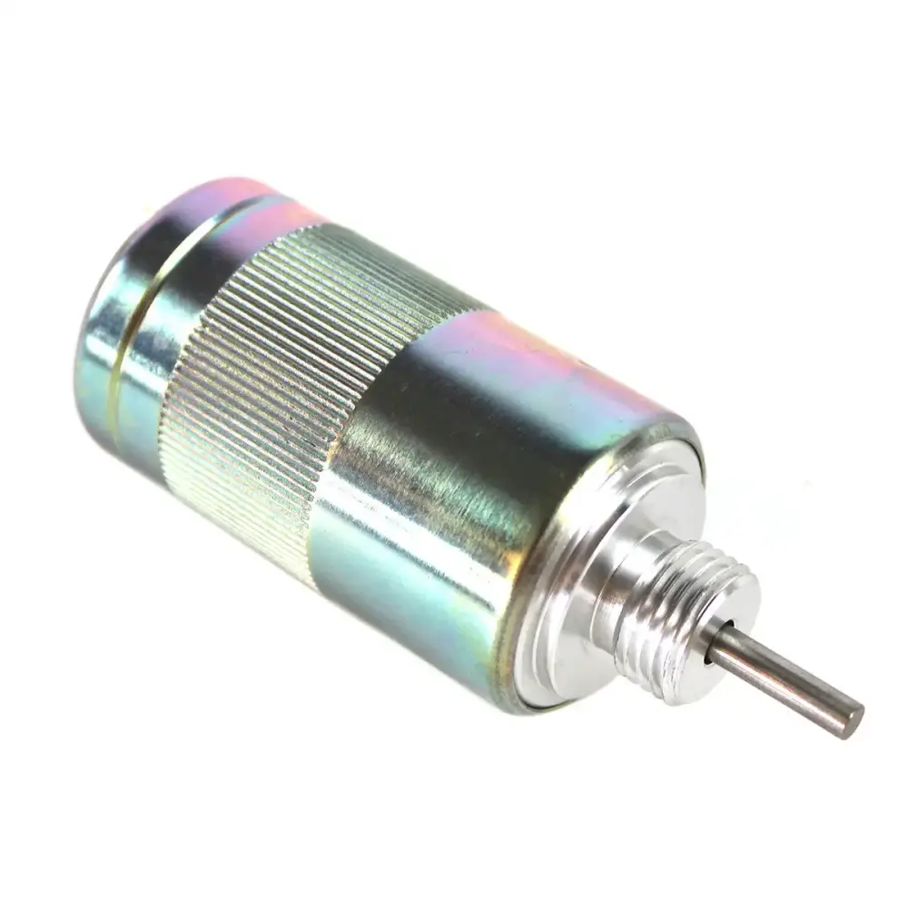 185206085 Fuel Shut Off Solenoid Stop Solenoid Valve 12V for Perkins 100 Series Engine and Case Holland — фото 1