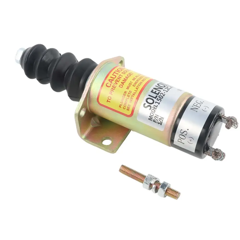Fuel Shutdown Solenoid Valve 12V 1502-12C2U1B2 103007AA for Woodward — фото 1