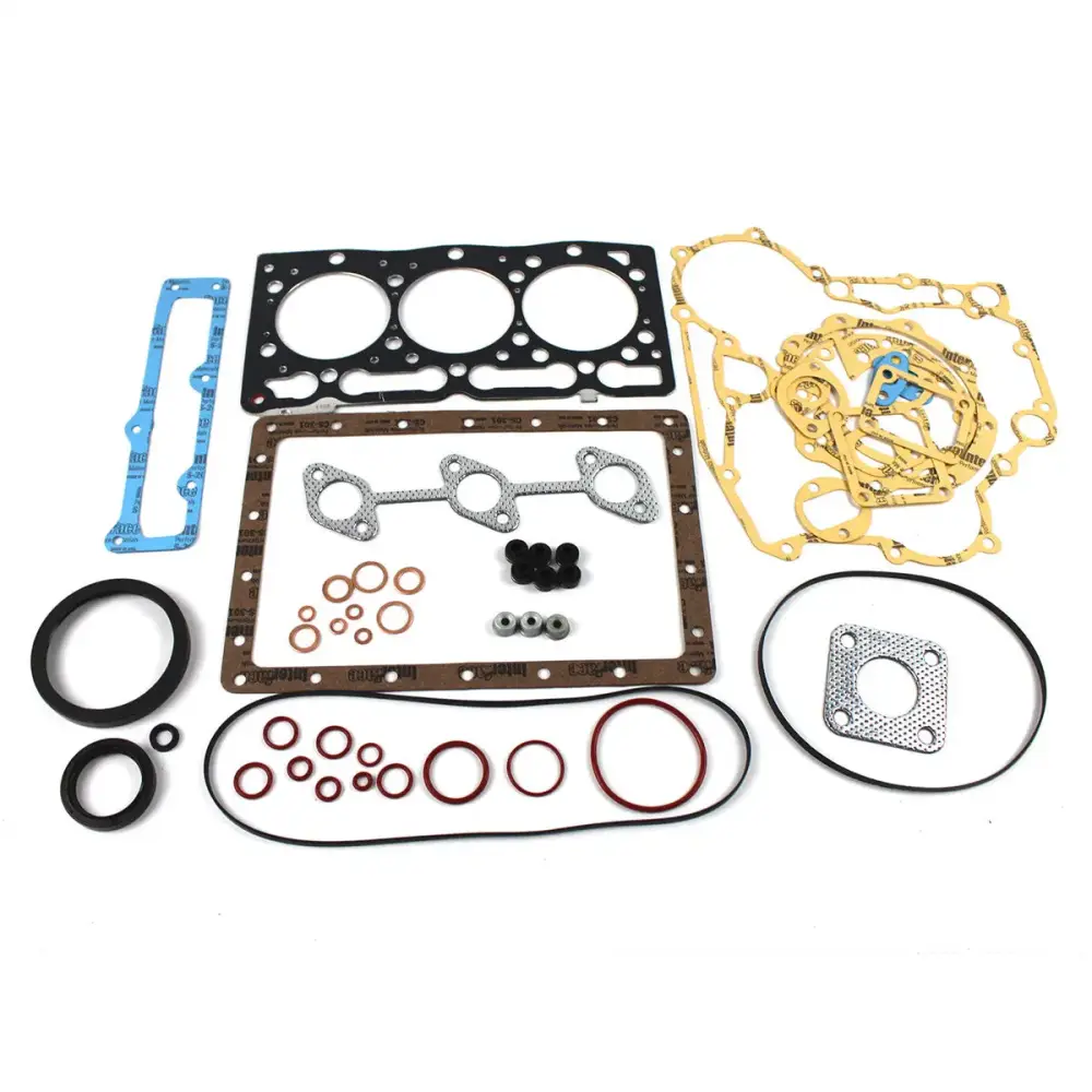 Overhaul Full Gasket Kit for Kubota D1105 D1105T Engine F2400 F2560 F2880 F2680E KX41-2 KX61-2 KX41H B26 B2400HSTD RTV1100 ZD28 Excavator — фото 1