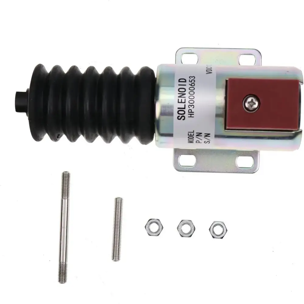 RP2309B 12V Cut Off Solenoid Push/Pull Solenoid Stop Solenoid for Murphy 3-Terminals Diesel Engine — фото 1