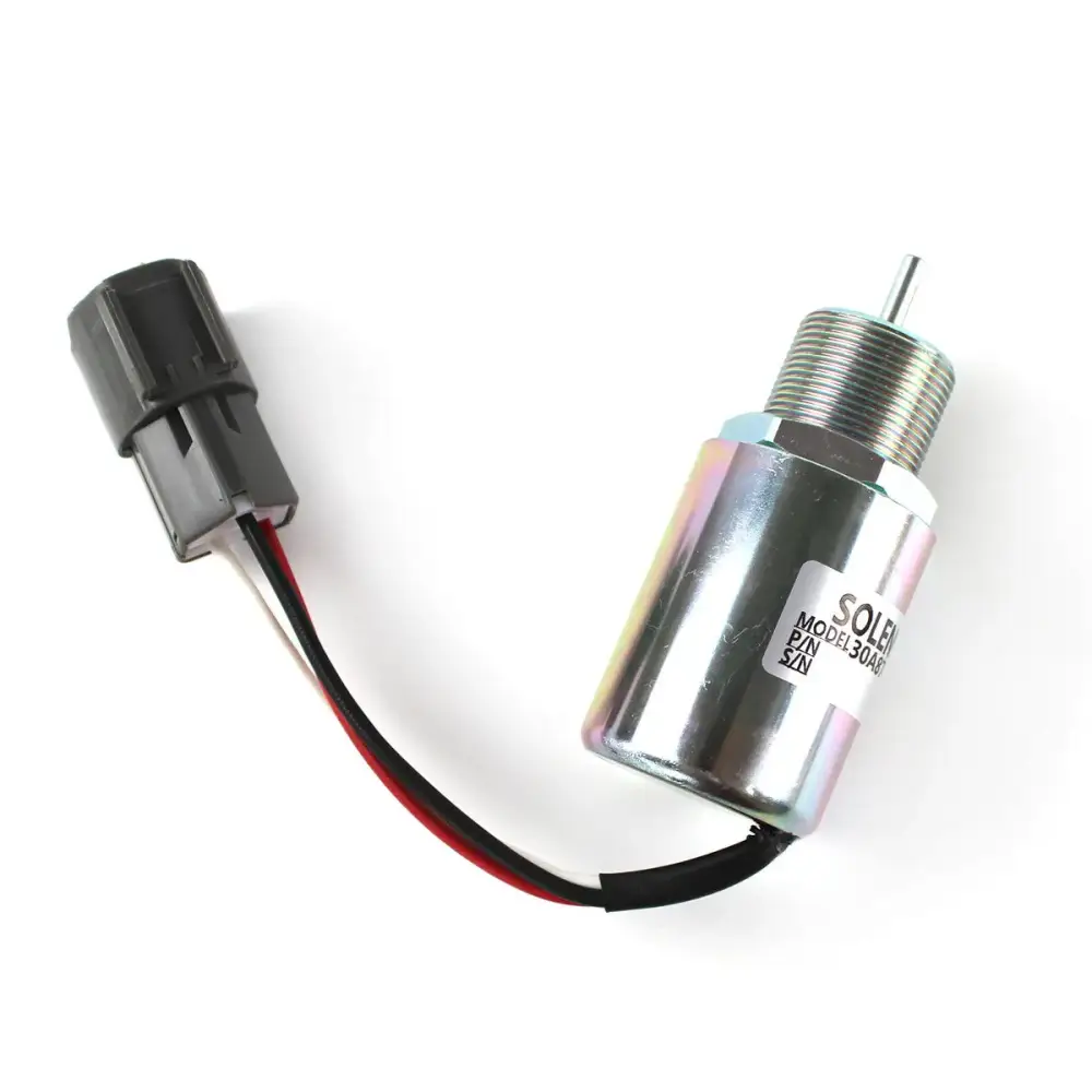 30A87-10400 Stop Solenoid 12V for Mitsubishi S3L2-61SD S3L2-61SDH — фото 1