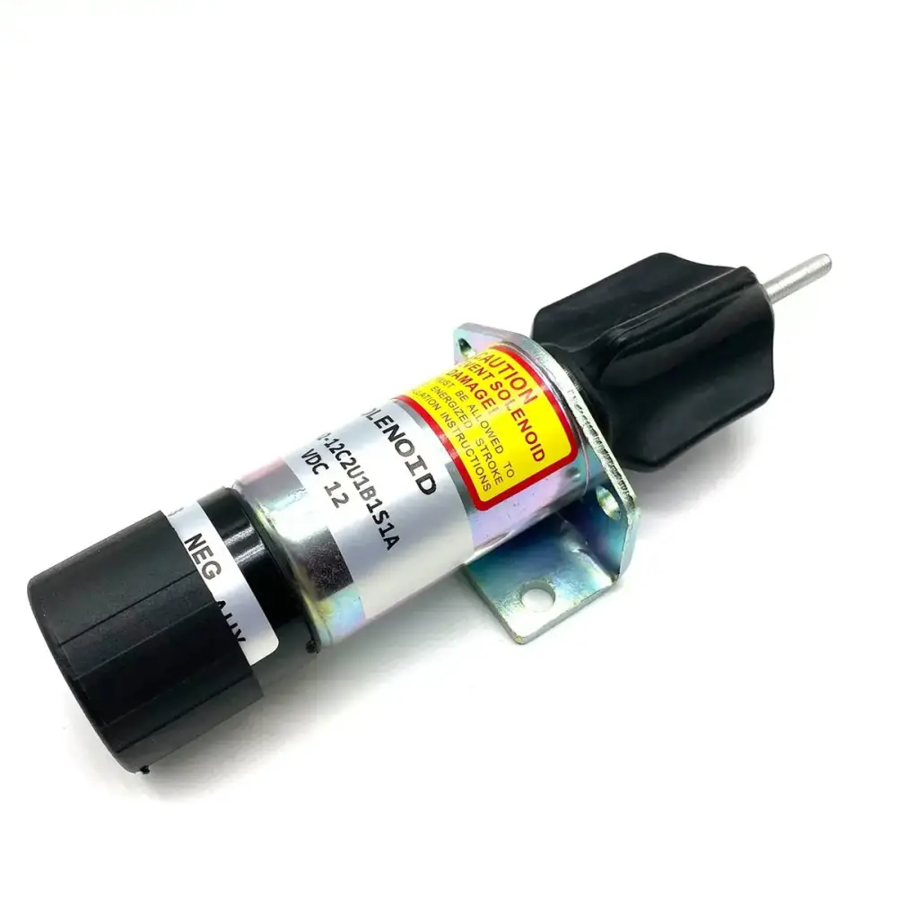 1502-12C2U1B1S1 12V Stop Solenoid Fuel Shut Off Solenoid Valve for Trombetta Dual Coil — фото 1