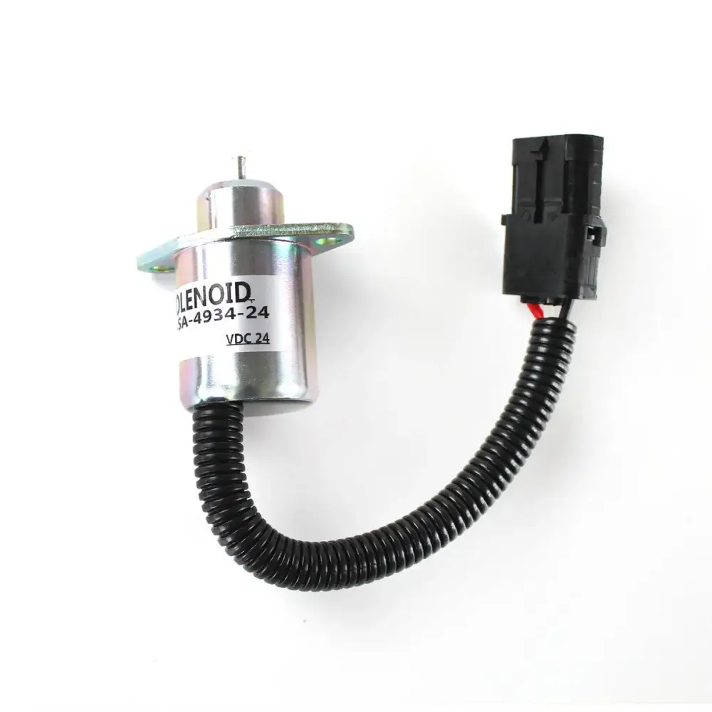 SA-4934-24 24V Fuel Stop Solenoid for Perkins Hyster 2848A279 2848A271 — фото 1