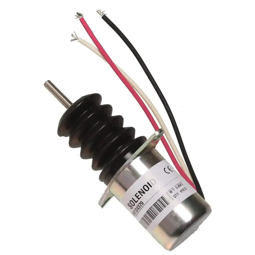 P610-A1V12 12V Pull Solenoid Fuel Shut off Solenoid Valve for Trombetta Excavator — фото 1