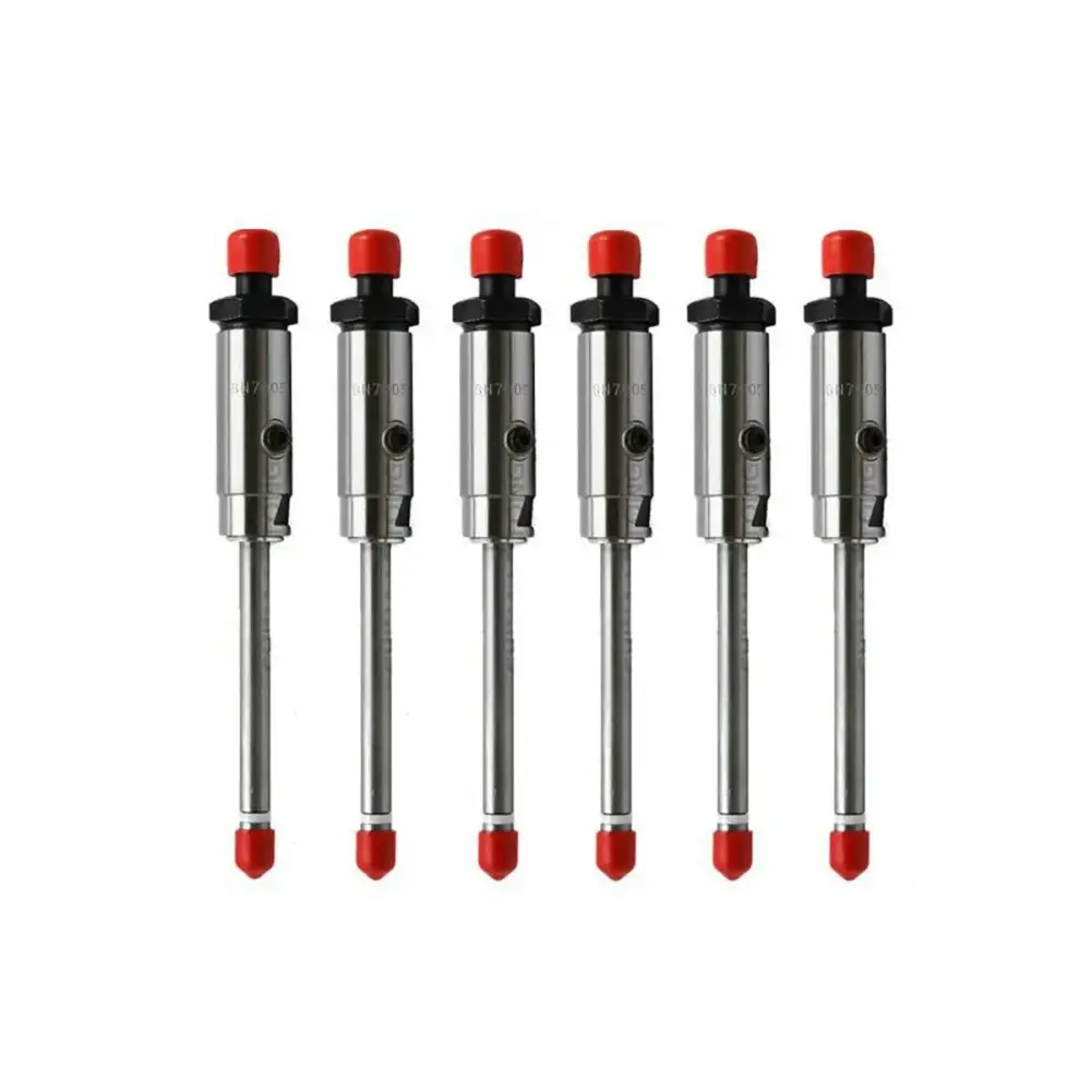 6PCS Fuel Injector Nozzle Assy 8N-7005 8N7005 for Caterpillar CAT 3304 3304B 3306 3306B — фото 1