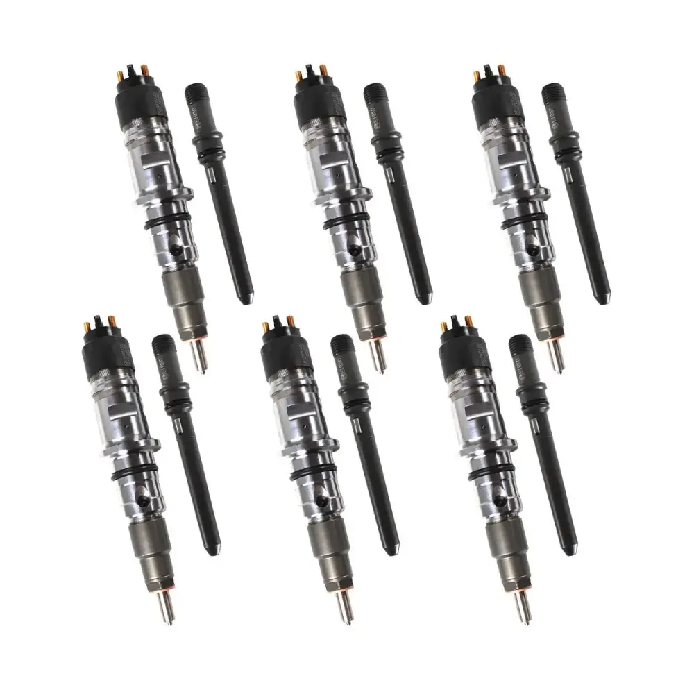 Топливная форсунка 6PCS Diesel Fuel Injector with Tube 0445120050 for Dodge Ram 2500 3500 Cummins 6.7L 2007-2012 — фото 1
