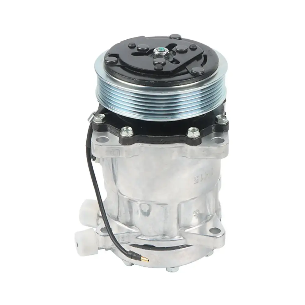 6PK Air Conditioning A/C Compressor 82016157 for New Holland Tractor 5640 6640 — фото 1