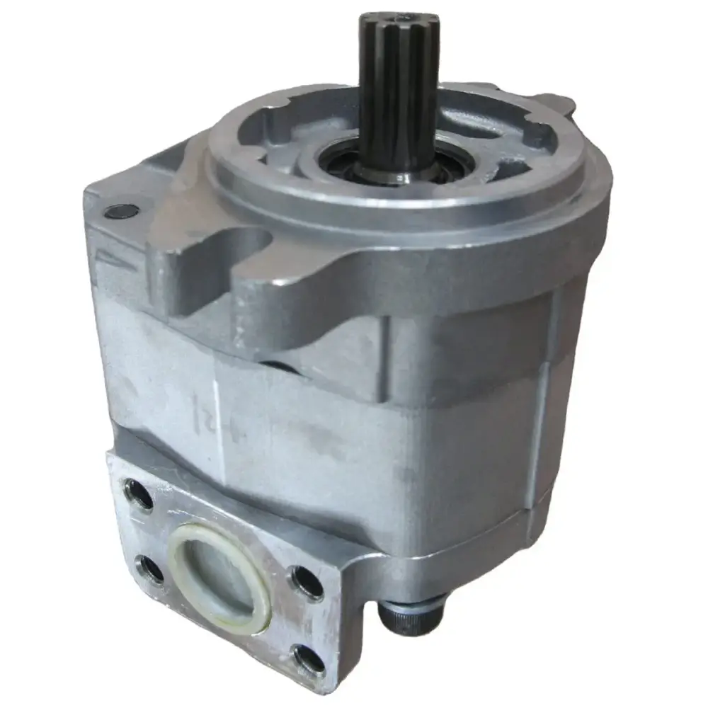 Шестерённый насос Hydraulic Gear Pump 705-61-28010 For Komatsu D20A-7 D20AG-7 D20P-7A Bulldozers — фото 1