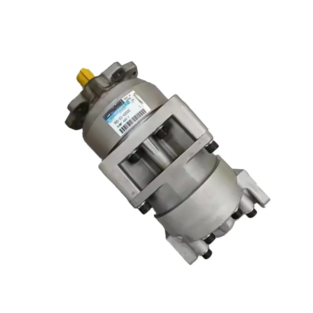 Шестерённый насос Hydraulic Gear Pump 705-53-42000 for Komatsu Wheel Loader WA600-1 WA600-3 — фото 1