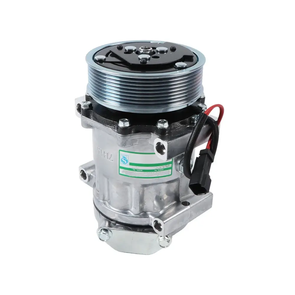 8PK A/C Compressor 32008562 320/08562 12V for JCB Backhoe Loader 1CX 2CX 3CX 4CX 2CXS — фото 1