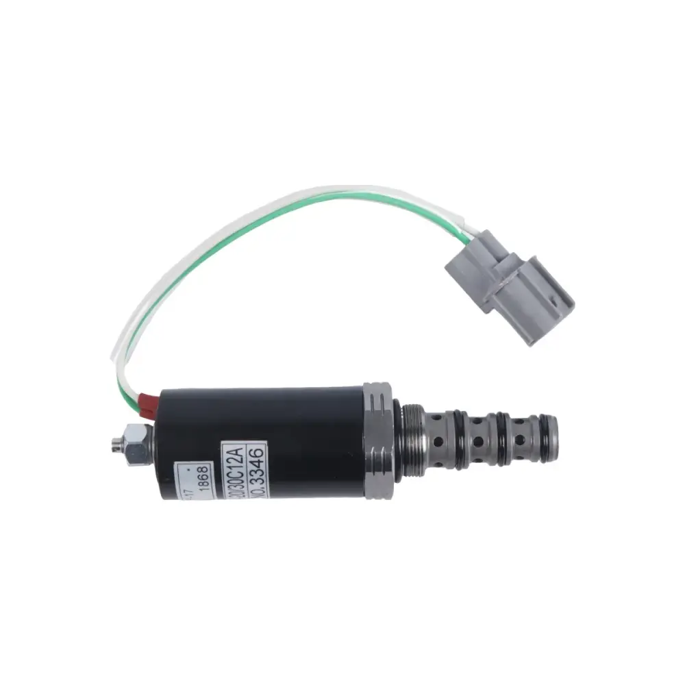 Hydraulic Pump Solenoid Valve KDRDE5K-20/40C07-203A SKX5P-17-208 for Kobelco SK200-6E SK230-6E Excavator — фото 1