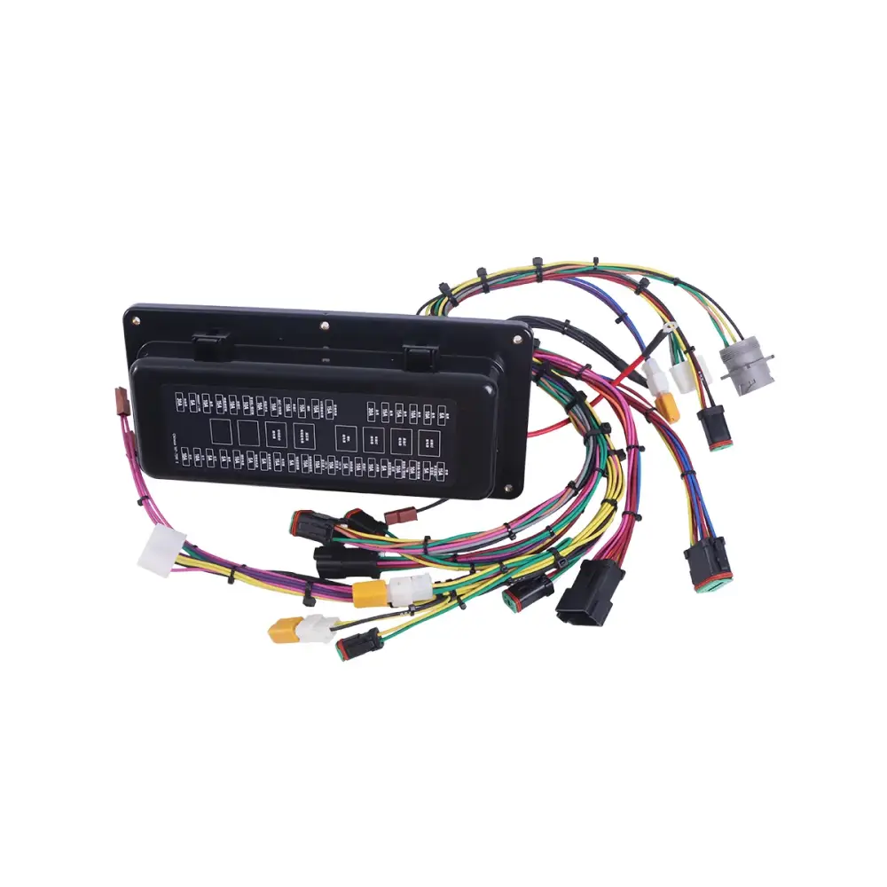 Fuse Box Wiring Harness Assembly 163-6740 for Caterpillar CAT 312C E320C Excavator — фото 1