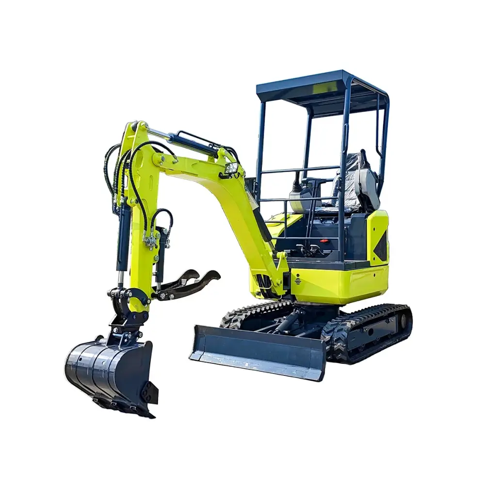 1.65 Ton GW16 Mini Excavator with Kubota Diesel D902 Engine — фото 1