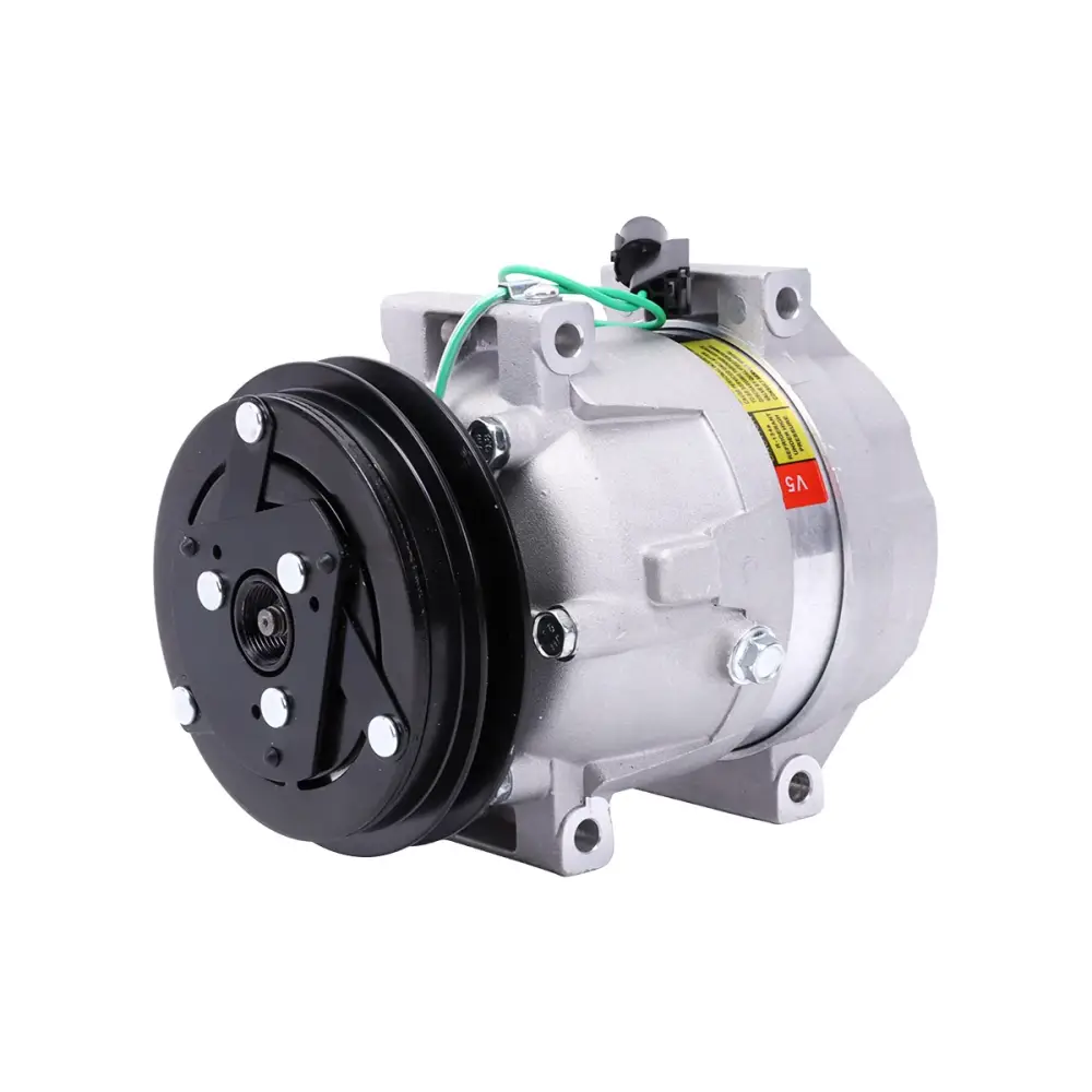 A/C Compressor 1PK 24V 11Q6-90040 11Q6-90041 for Hyundai Excavator HW140 HW160 — фото 1