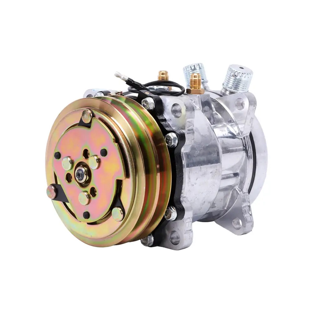 A/C Compressor 2PK 12V 345-4547 509-3951 for Caterpillar CAT 259D 279D 246D Loader — фото 1