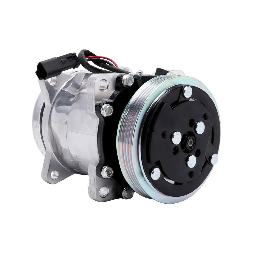 A/C Compressor 4PK 12V QP5H11-1812 for Bobcat Loader T550 T595 T630 T650 S595 S550 — фото 1