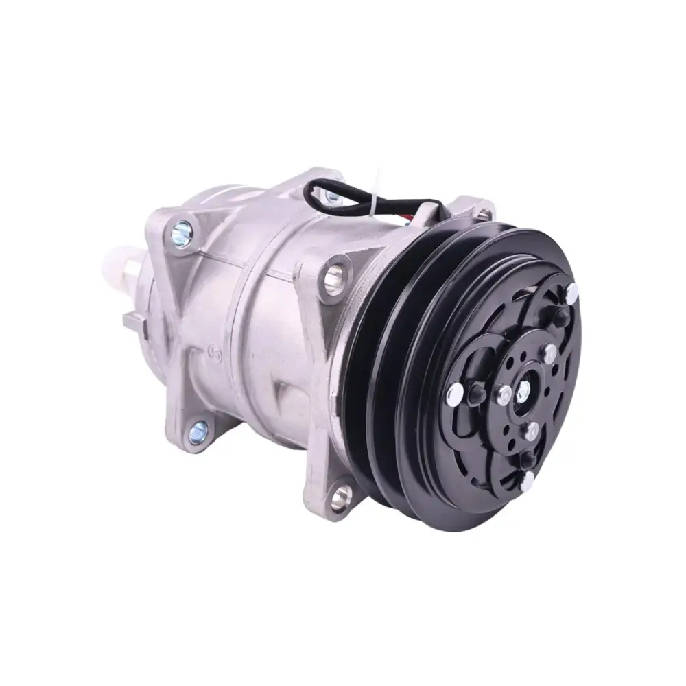 A/C Air Conditioning Compressor 7023582 7136676 12V 2PK for Bobcat Loader S160 S185 S205 — фото 1