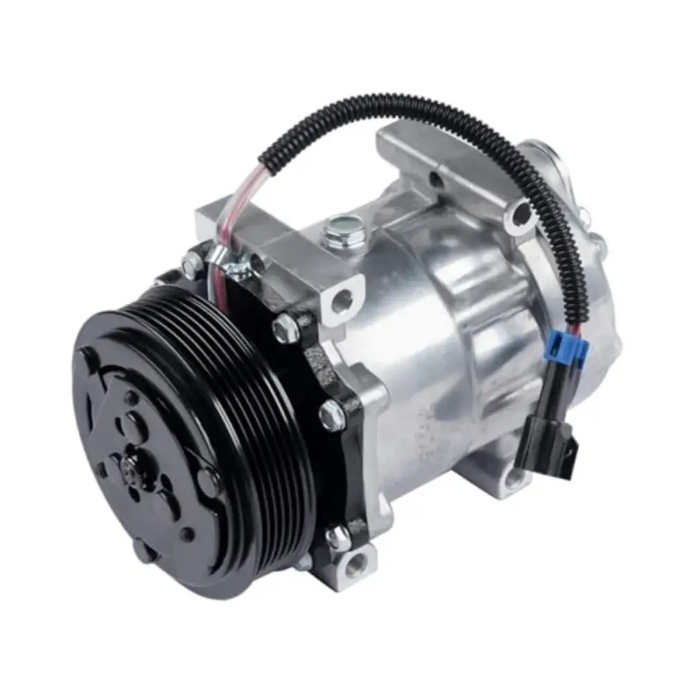 A/C Air Conditioning Compressor F69-1015-111 12V 6PK for Kenworth Truck T680 T700 T800 — фото 1