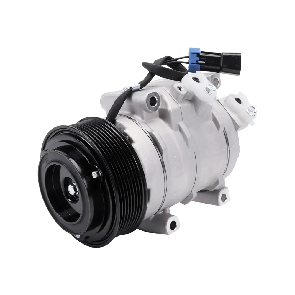 A/C Compressor 8PK 12V RE326205 SE502745 for John Deere Skid Steer Loader 318E 319E — фото 1