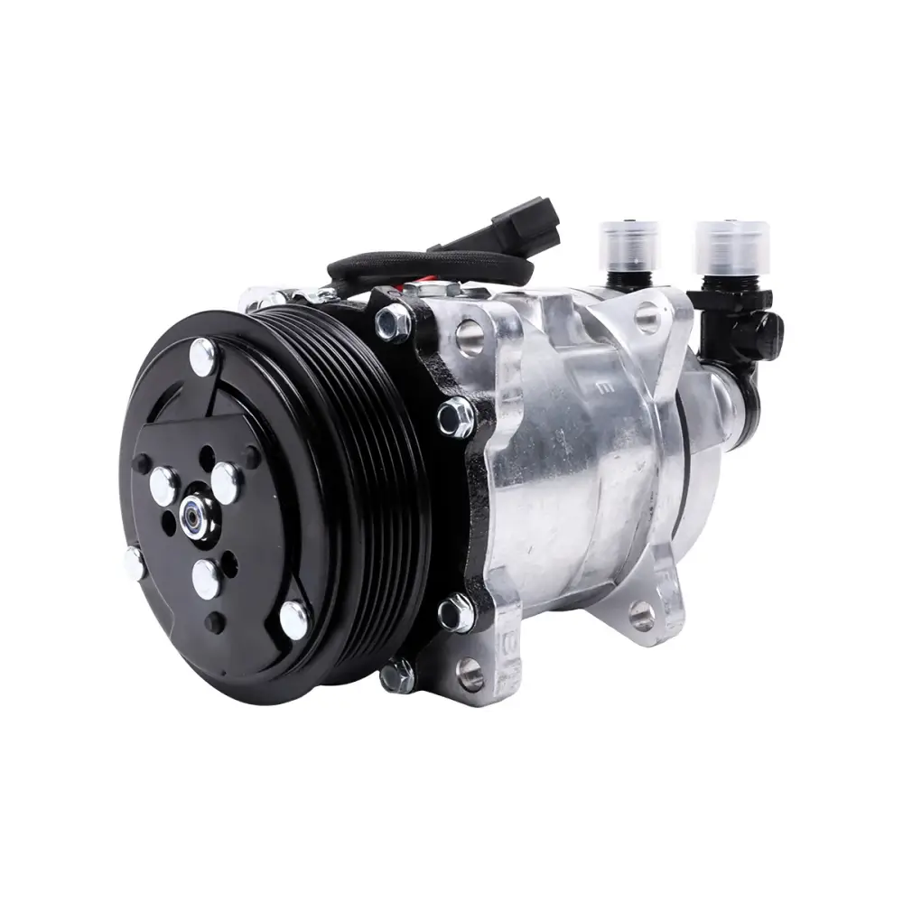 A/C Compressor 6PK 12V 7279628 7280493 for Bobcat Skid Steer Loader A770 L750 S650 — фото 1