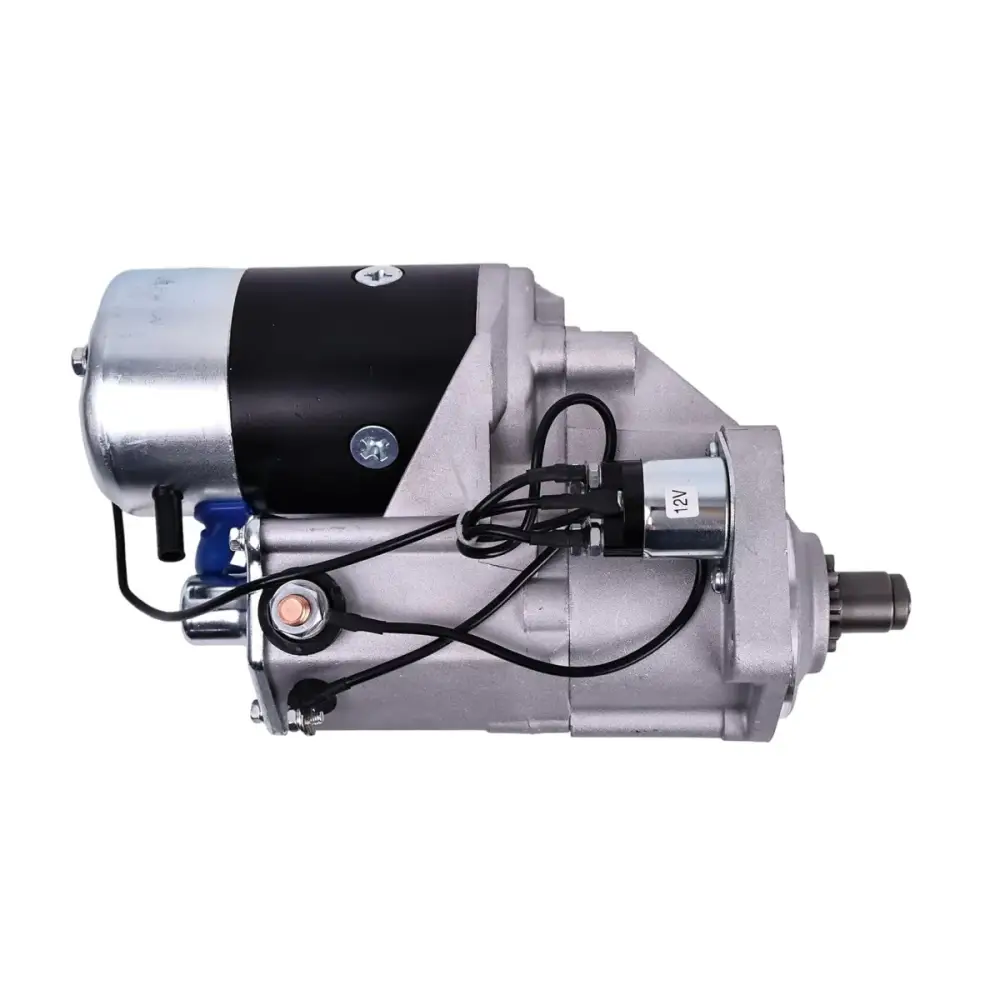 Электрическая запчасть Starter Motor 12V 9T 2.5kW 1J552-63010 1J55263010 for Kubota Loader SVL90 SVL90-2 — фото 1